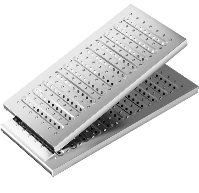 新城镇不锈钢沟盖板展示